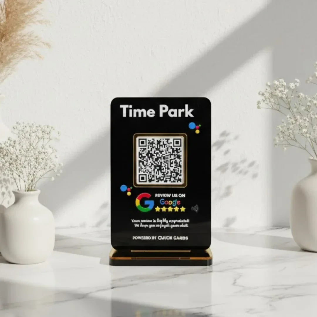 1 QR Standee - Quick Cards