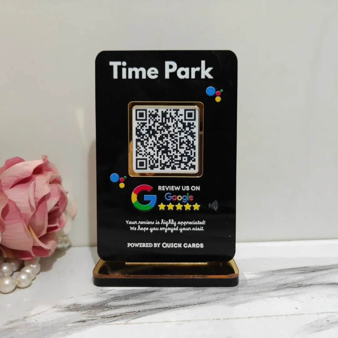1 QR Standee - Quick Cards