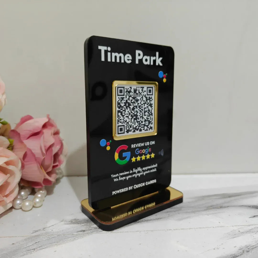 1 QR Standee - Quick Cards