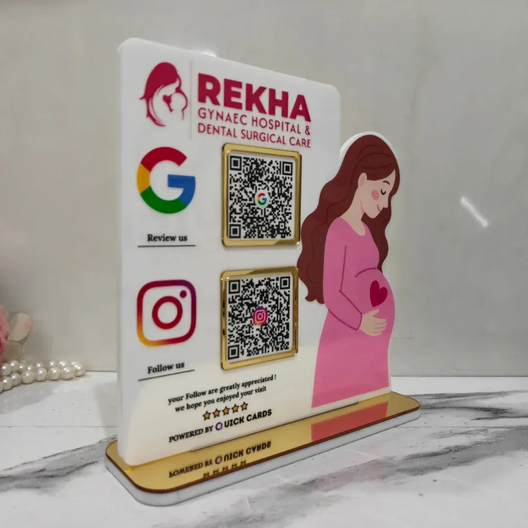 Doctor 2 QR Standee - Quick Cards