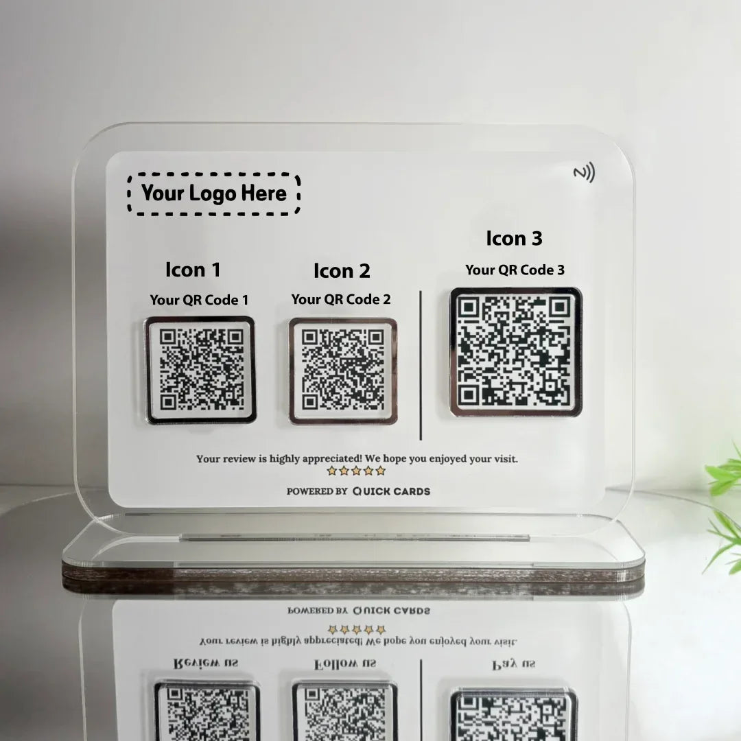 3 QR Special edition (Silver Work) - Quick Cards