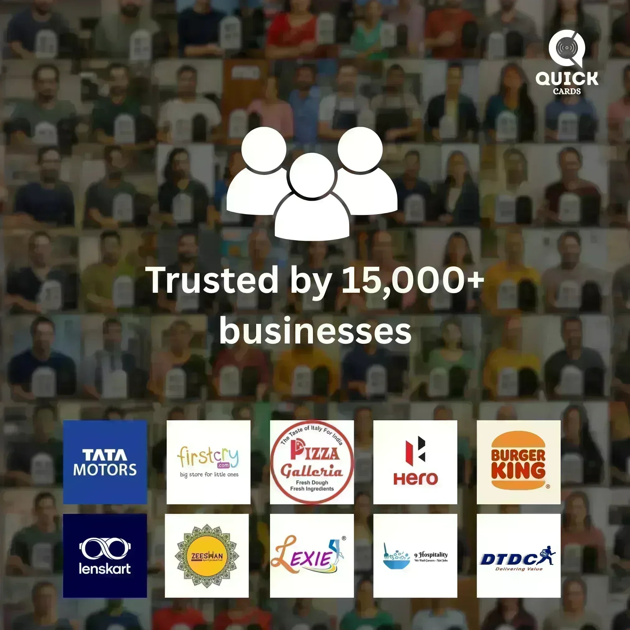 Footwears 3 QR Standee Black - Quick Cards