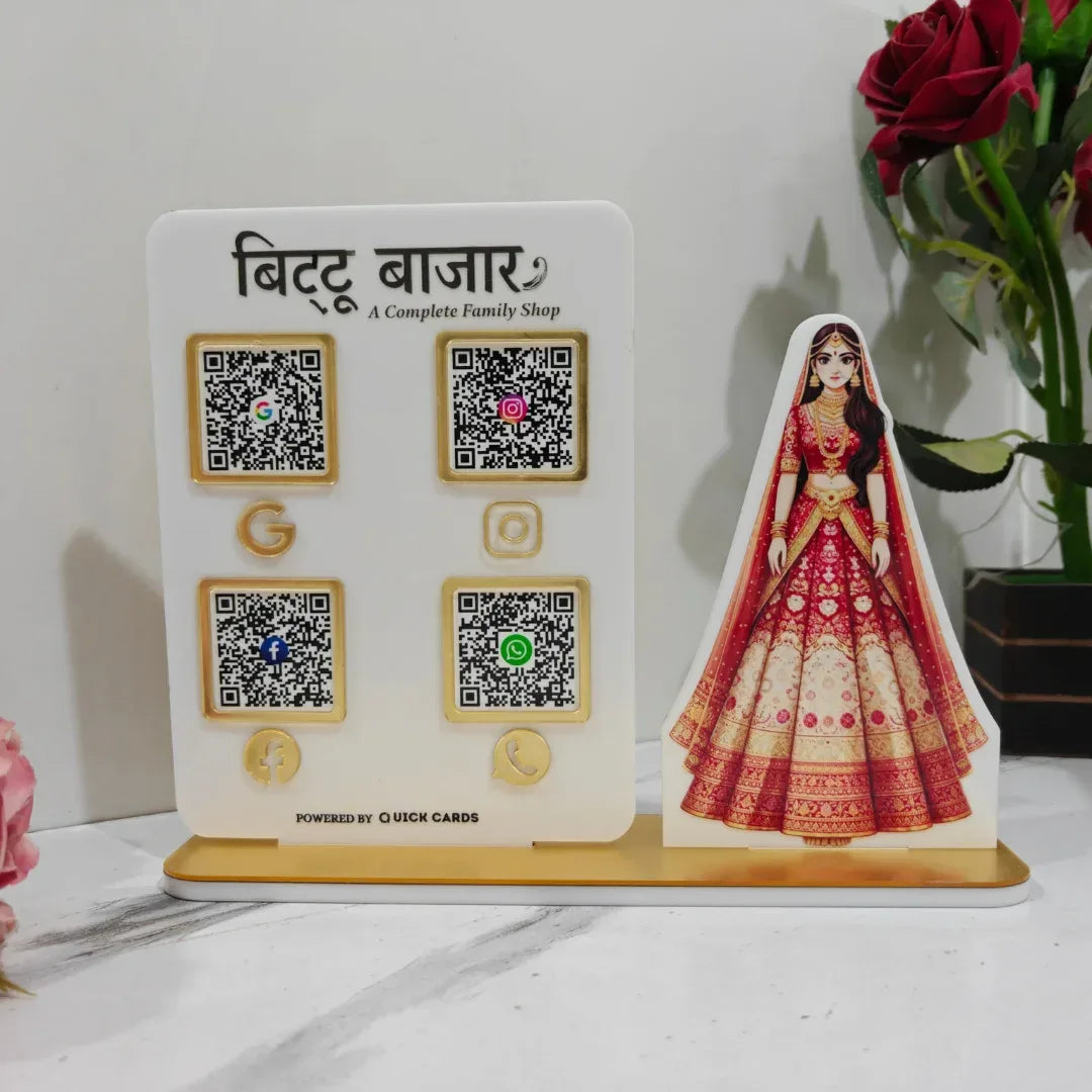 Clothing 4 QR Standee - Quick Cards