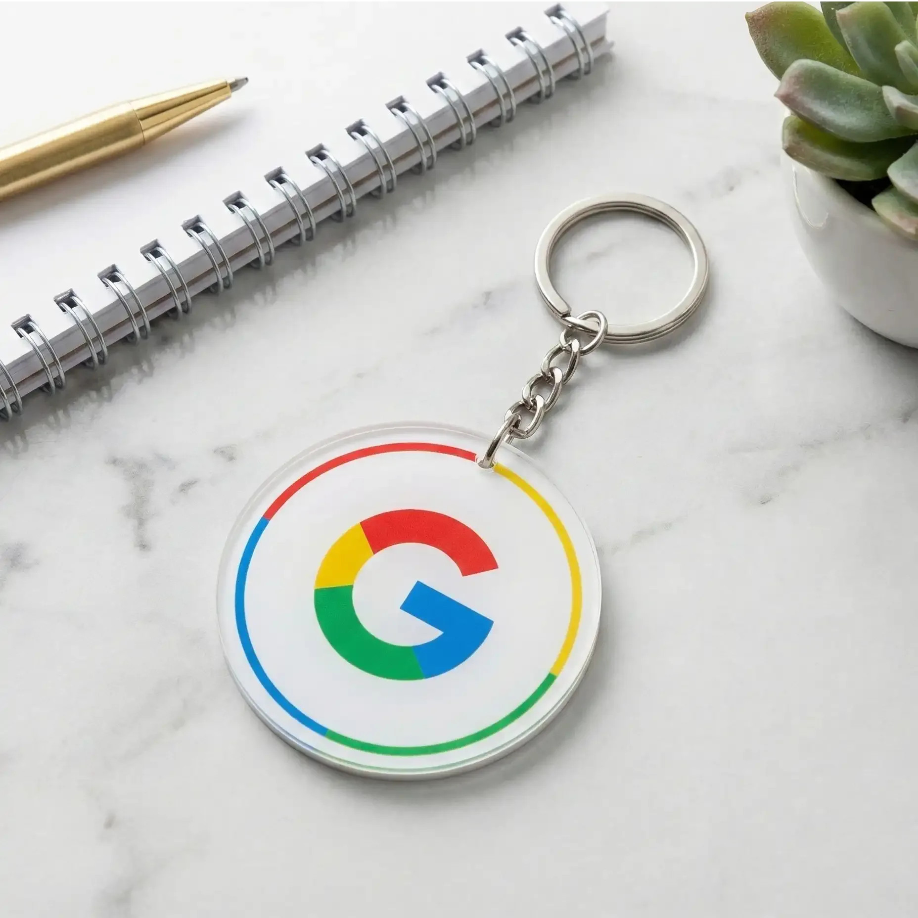 Google Reviews NFC Keychain - Quick Cards