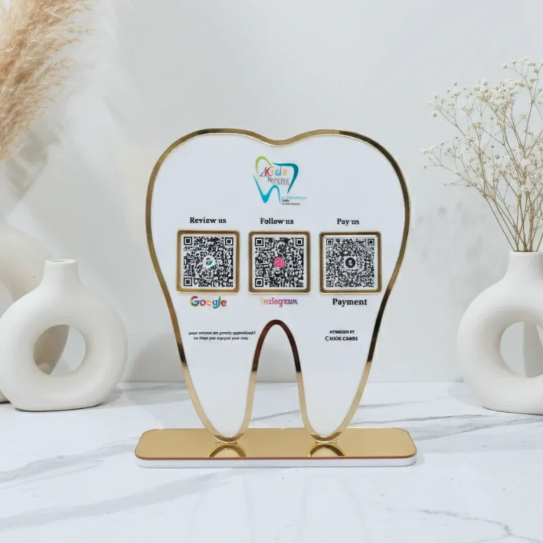 3 QR Standee (Dentist Special) - Quick Cards