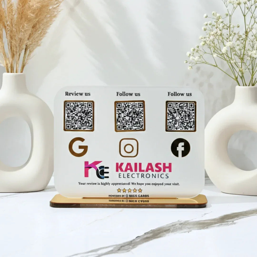 3 QR Semitransparent - Quick Cards